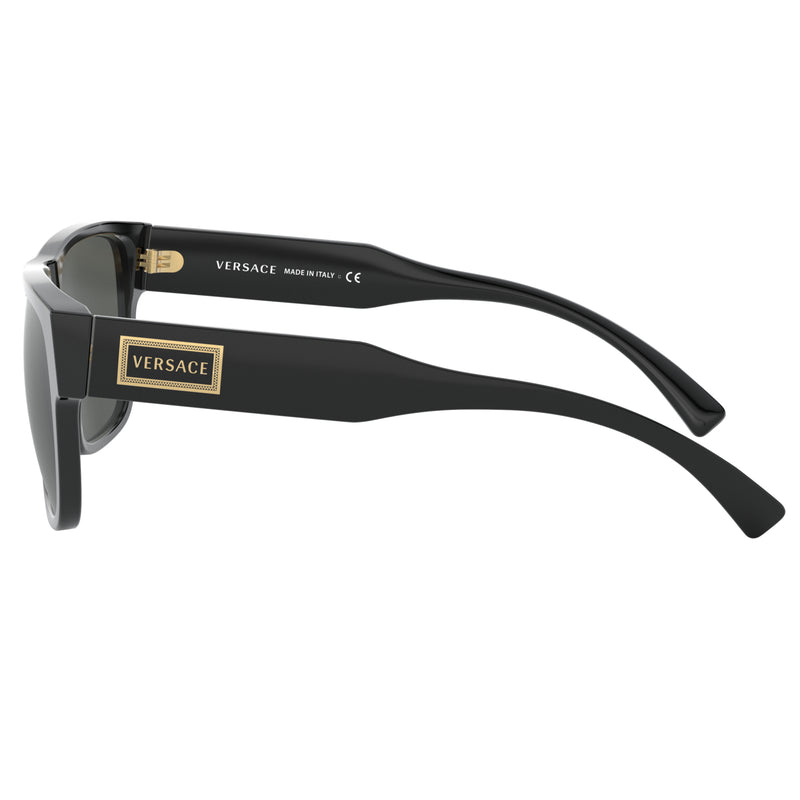 Sunglasses - Versace 0VE4379 GB1/87 56 (VER16) Men's Black Sunglasses