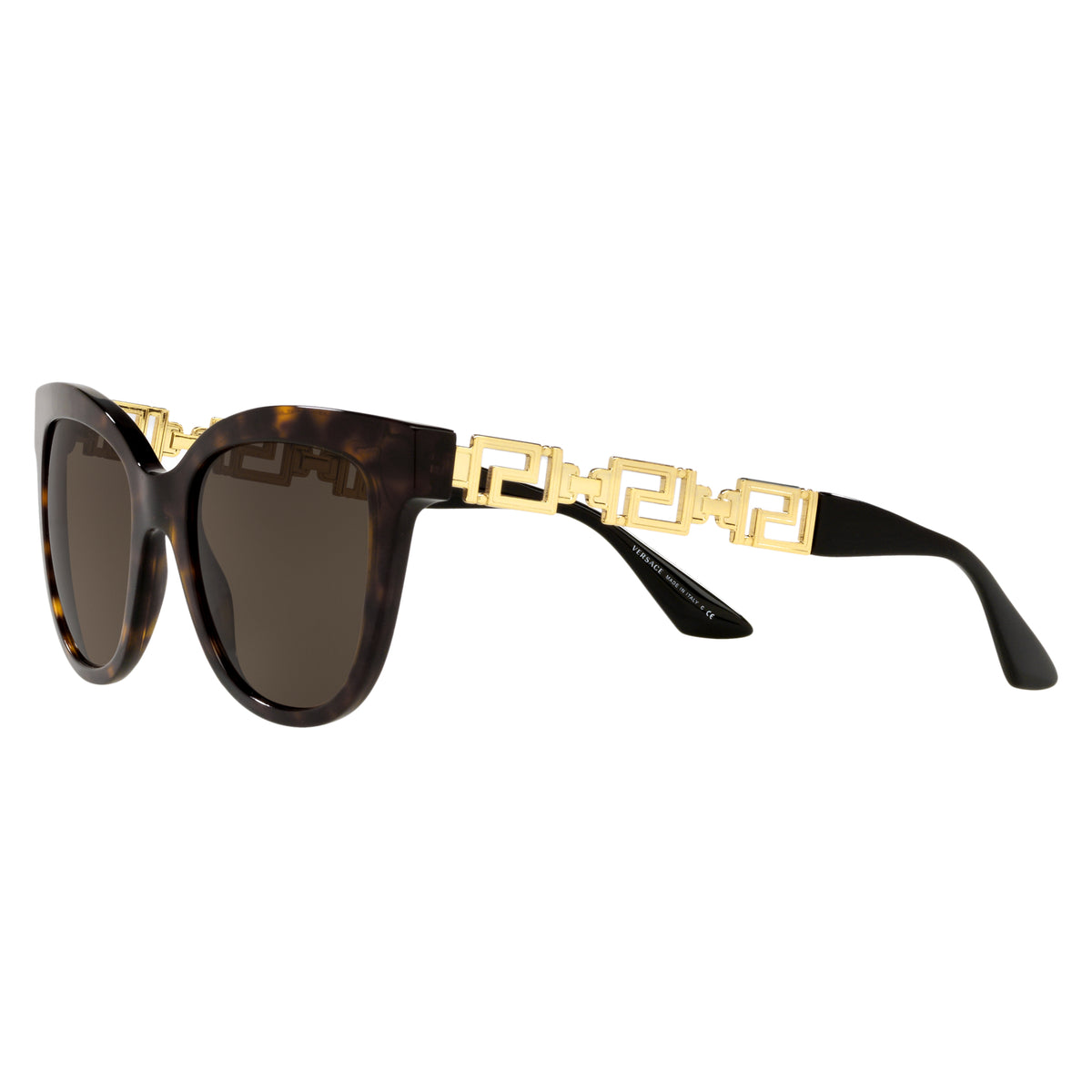 Versace VE4394 F108/73 Havana/Dark Brown 54-20-145 VERSACE VE4454 543783 Havana Brown Polarized Women main image 2
