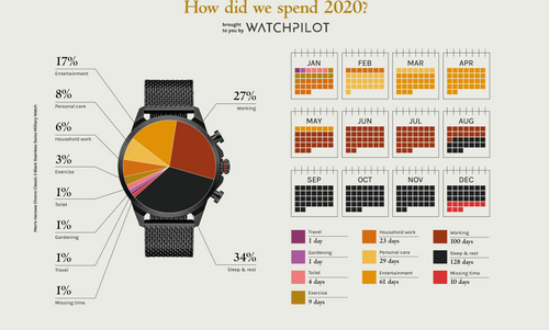 The UK’s lost time - How have we spent our days in 2020?-WatchPilot