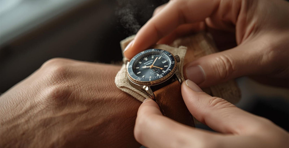 Clean Watch How to Clean a Leather Watch Strap | Easy Guide