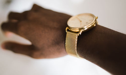 Luxury Redefined: The Black and Gold Versace Watch Review