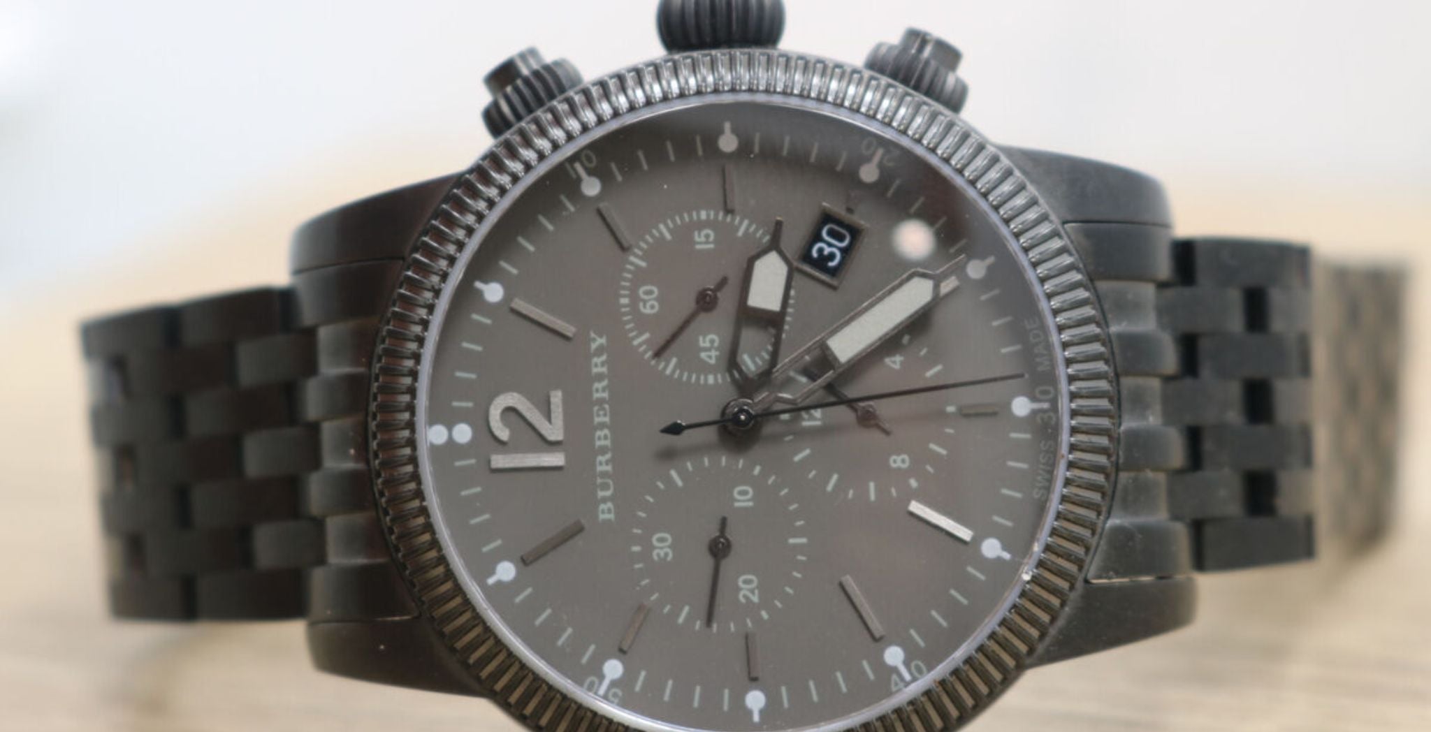 Black Burberry Watch Perfect for Modern Trends