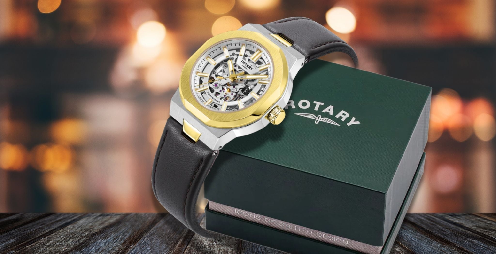 Unveiling Elegance: The Art of Rotary Skeleton Watches