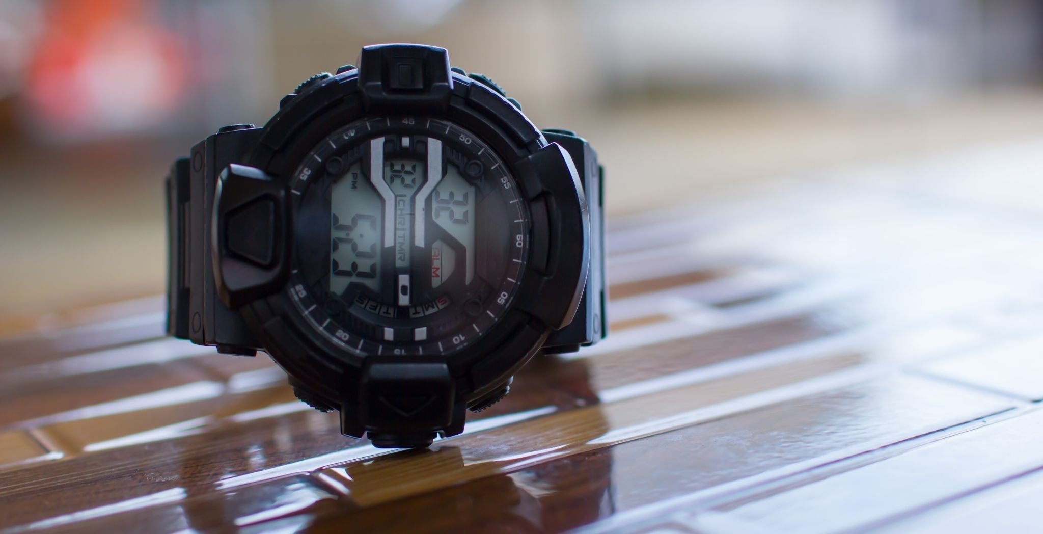 Water-Resistant Digital Watches for Men