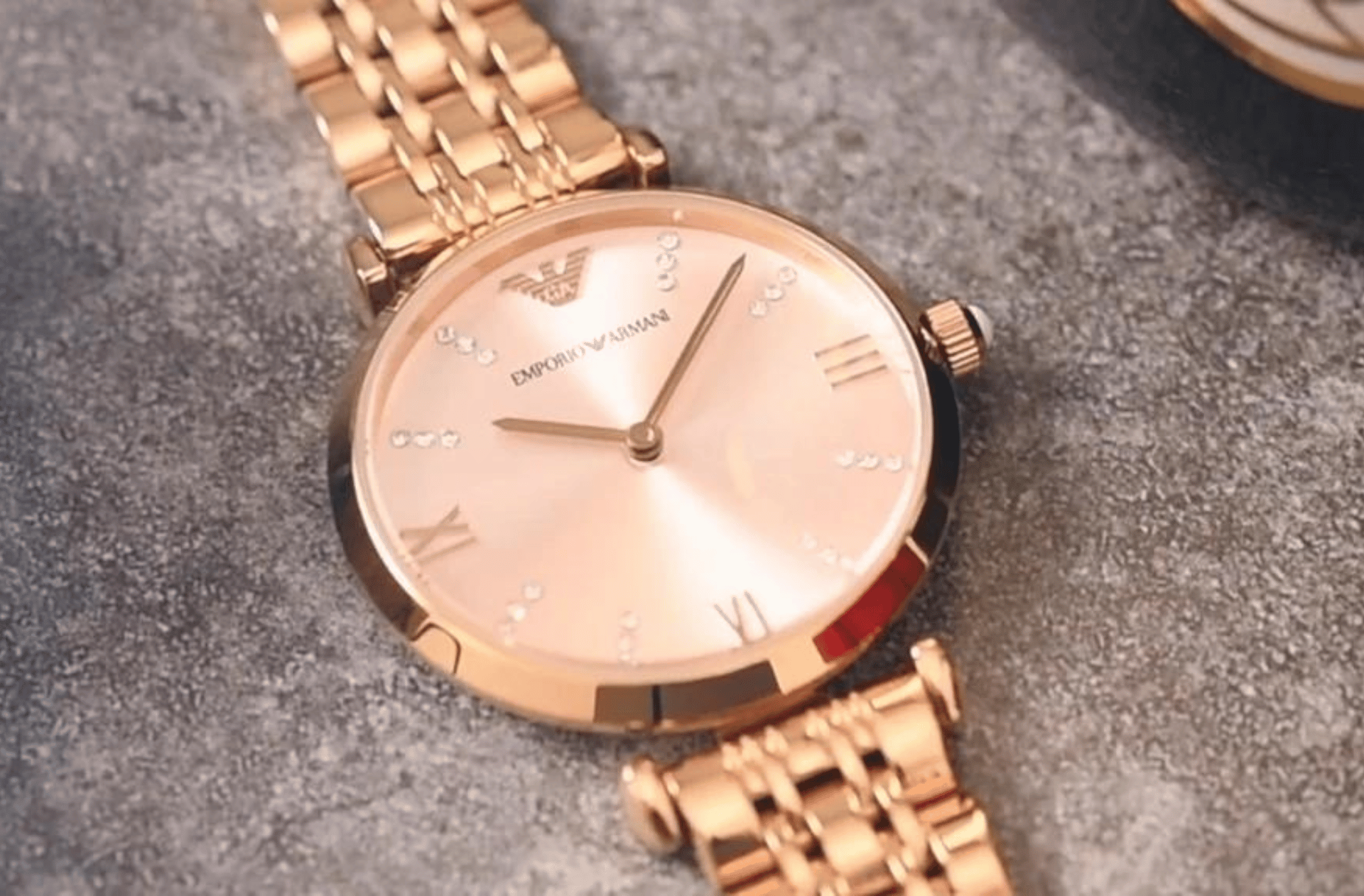 Ar11059 rose gold deals