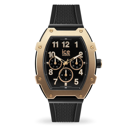 ICE Boliday Men Black Rose Gold Watch 023315