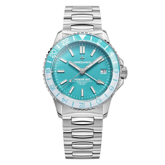 Venezianico Automatic Watch Nereide GMT Cielo 3521505C