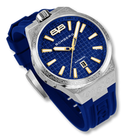 Bomberg Men's Majestic Blue Automatic Watch BF43ASS.12-7.12