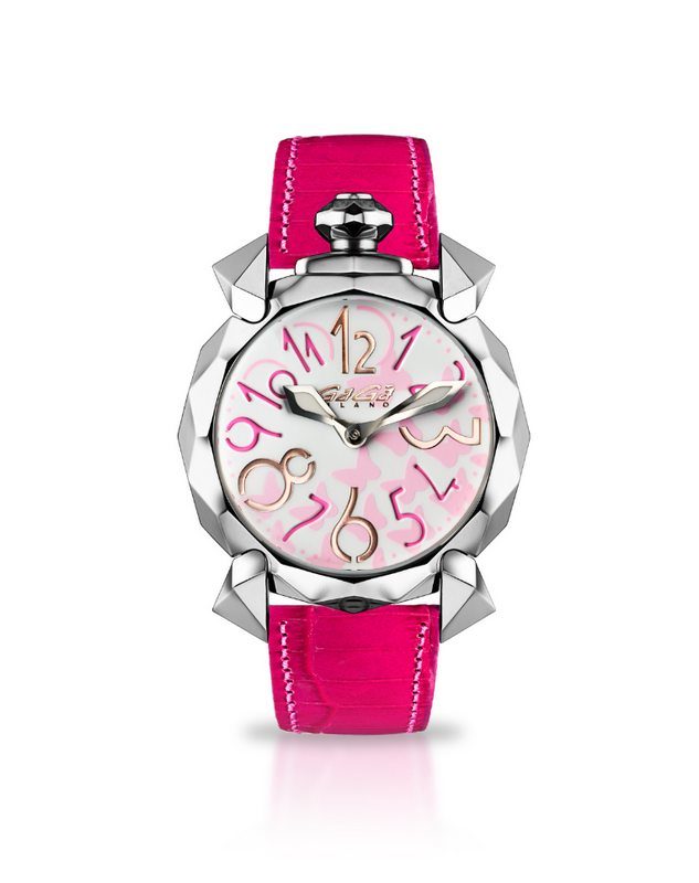 GaGà Milano Ladies Watch Reflection 36mm Steel Pink 8020.RE02