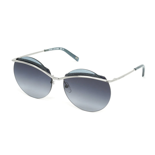 Marc Jacobs Women's Round Sunglasses Ruthenium Grey MARC 102/S 6LB