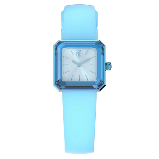 Swarovski Watch Lucent with Silicone Strap Blue 5624385