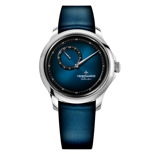 Venezianico Redentore Enigma Men’s Blue Regulator Automatic Watch 1221571