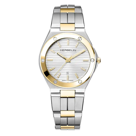 Herbelin Cap Camarat Ladies Two-Tone Watch 14545BT11N