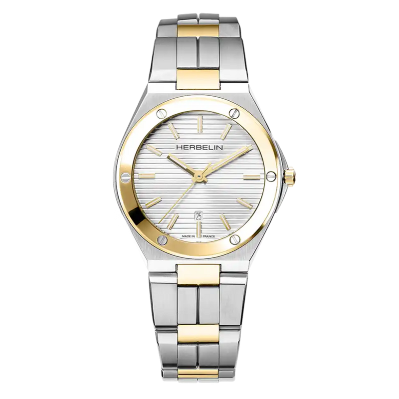 Herbelin Cap Camarat Ladies Two-Tone Watch 14545BT11N