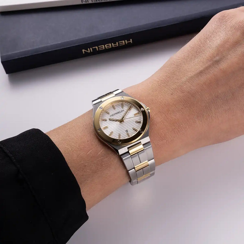 Herbelin Cap Camarat Ladies Two-Tone Watch 14545BT11N