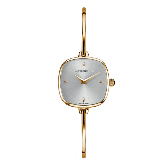 Herbelin Fil Bangle Gold Silver Ladies Watch 17207BP11