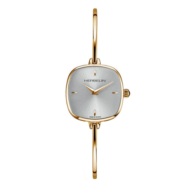 Herbelin Fil Bangle Gold Silver Ladies Watch 17207BP11