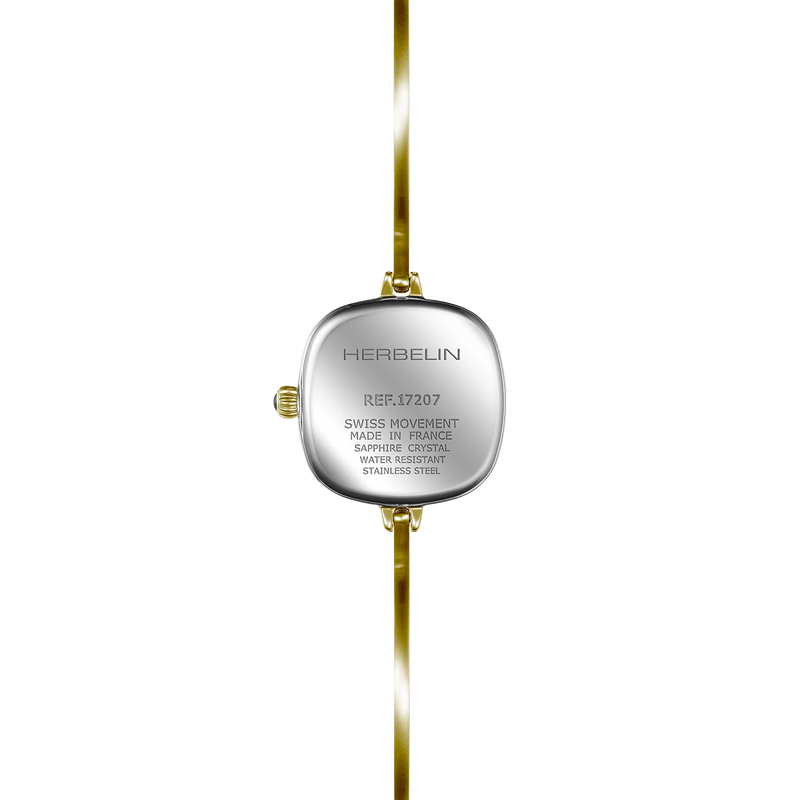 Herbelin Fil Bangle Gold Silver Ladies Watch 17207BP11