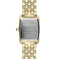 Herbelin Art Deco Tonneau Gold Ladies Watch 17438BP1N22