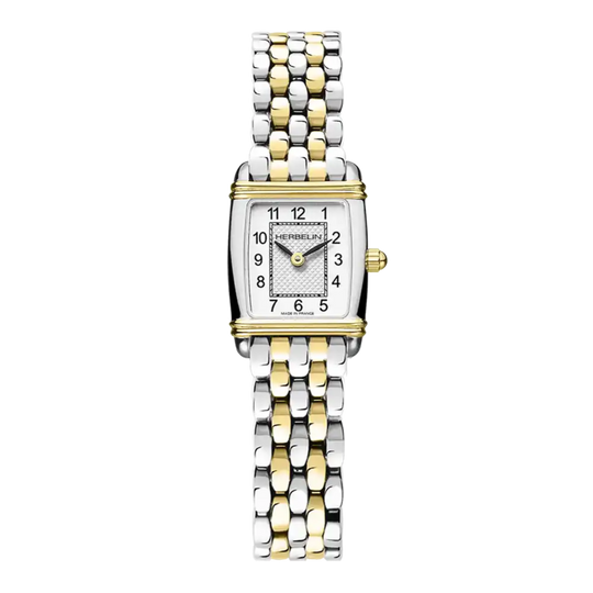 Herbelin Art Deco Ladies Two-Tone Watch 17438BT22