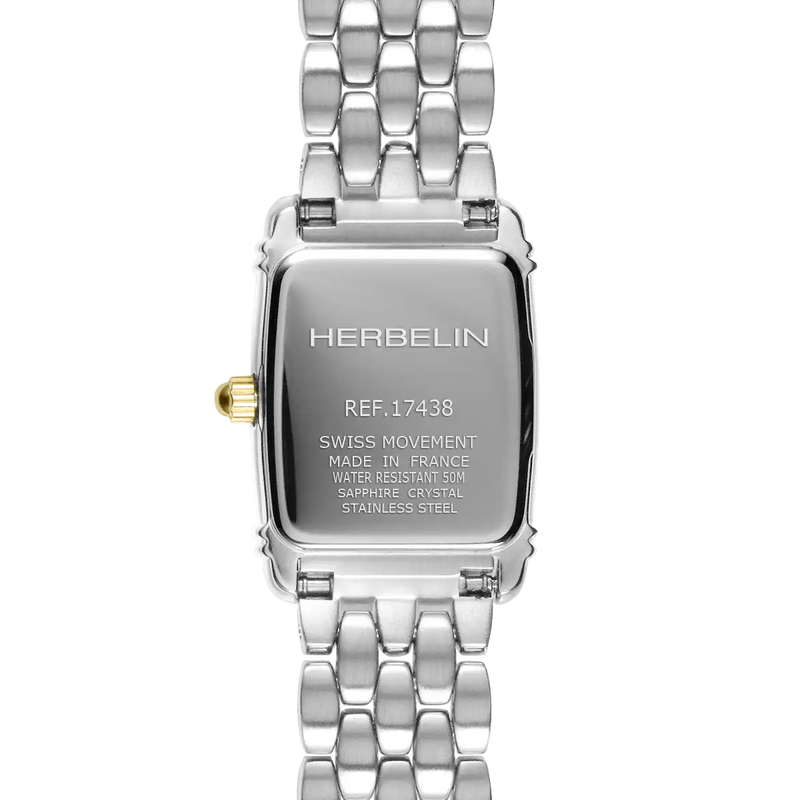 Herbelin Art Deco Ladies Two-Tone Watch 17438BT22