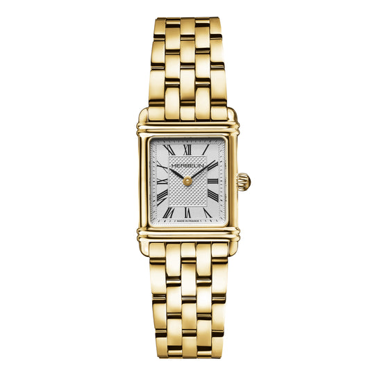 Herbelin Art Deco Ladies Gold Watch 17478BP08