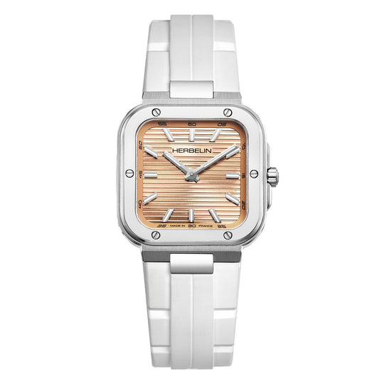 Herbelin Cap Camarat Square Ladies Rosé Watch 17546A18CW
