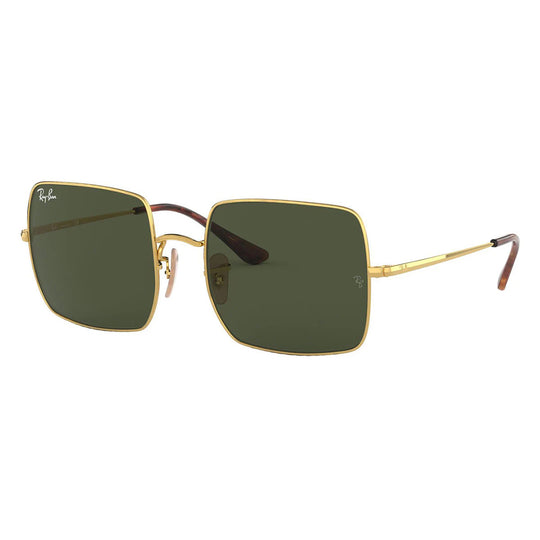 Ray-Ban Square 1971 Classic RB1971 Gold Green Sunglasses