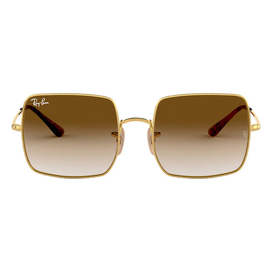 Ray-Ban Square 1971 Classic Gold Brown Gradient Sunglasses