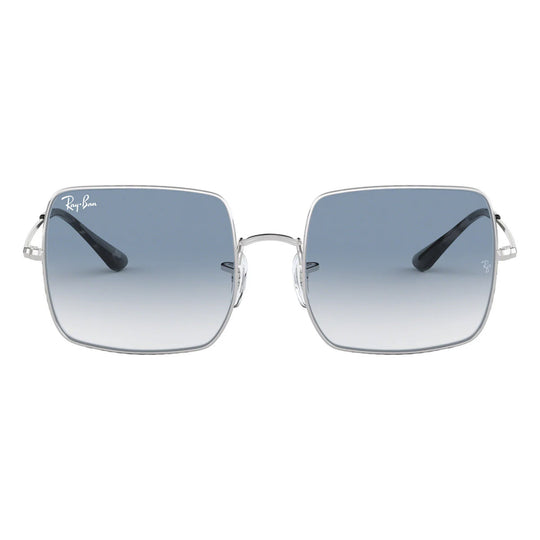 Ray-Ban Square 1971 Classic RB1971 Silver Blue Sunglasses