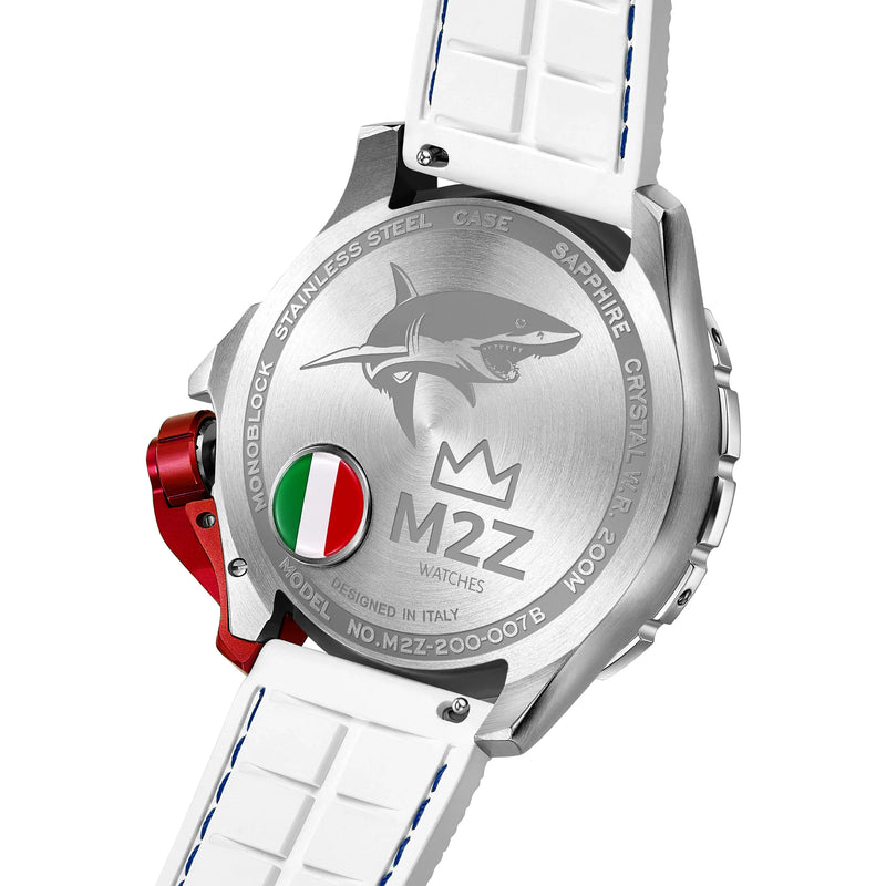 M2Z 200-007B Men's Diver 200 Blue/White Watch