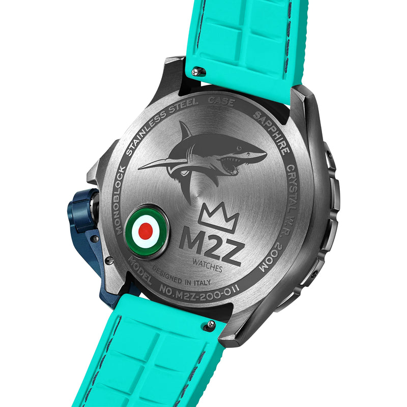 M2Z 200-011 Men's Diver 200 Teal Watch