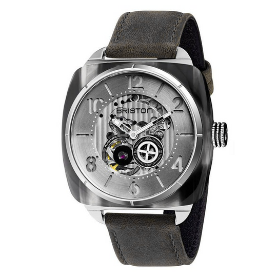 Briston Grey Streamliner Skeleton Automatic Watch 201042.SA.G.2.B