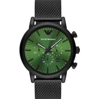 Emporio Armani Men's Luigi Chronograph Watch Mesh
