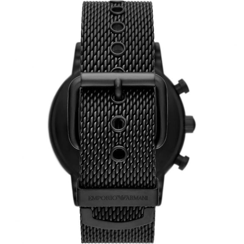 Emporio Armani Men's Luigi Chronograph Watch Mesh