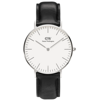 Daniel Wellington Men's Black Classic Sheffield Watch DW00100020