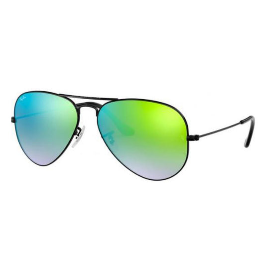 Ray-Ban Aviator Flash RB3025 Black Gradient Sunglasses