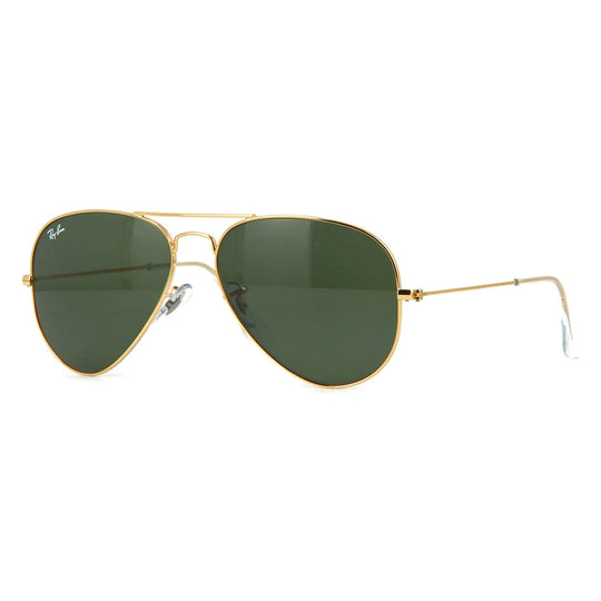 Ray-Ban Aviator Classic RB3025 Gold Green Sunglasses
