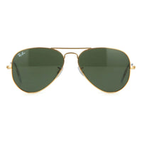 Ray-Ban Aviator Classic RB3025 Gold Green Sunglasses
