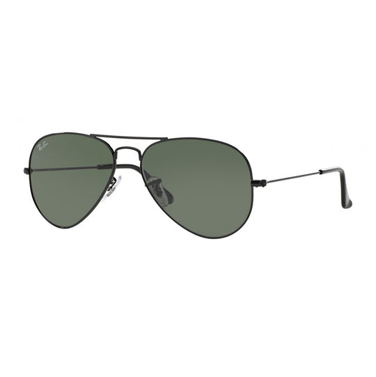 Ray-Ban Aviator Classic RB3025 Black Green Sunglasses
