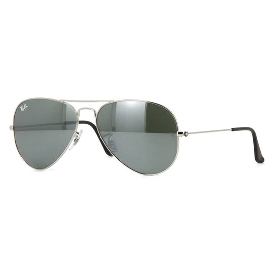 Ray-Ban RB3025 Silver Mirror Aviator Sunglasses