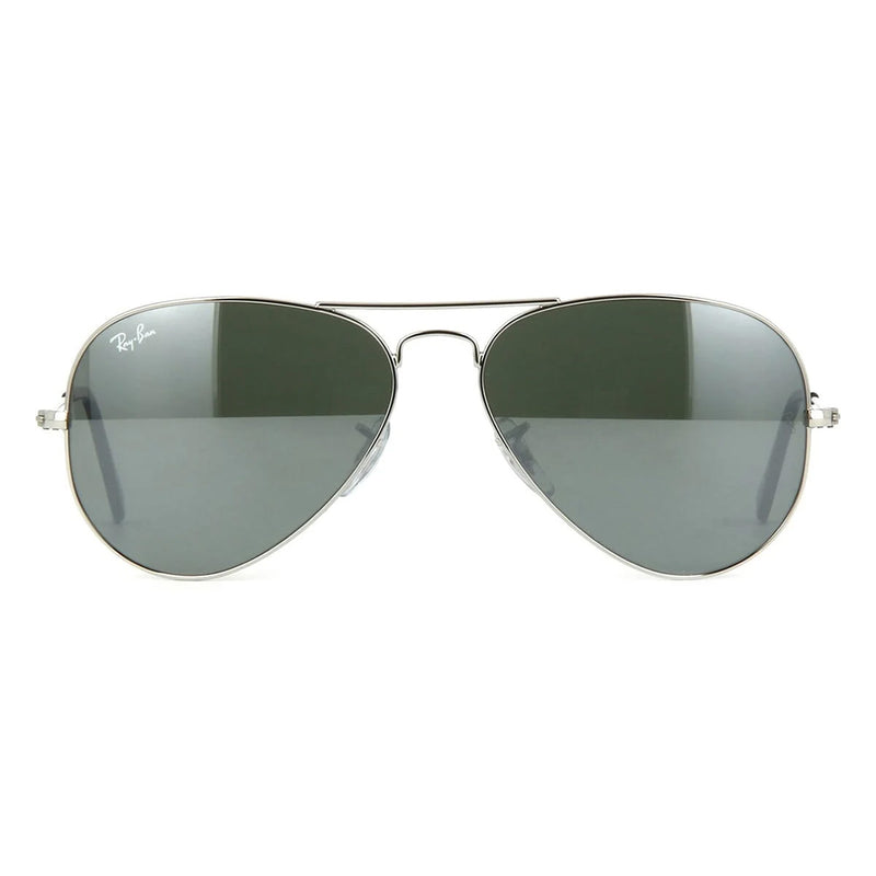 Ray-Ban RB3025 Silver Mirror Aviator Sunglasses