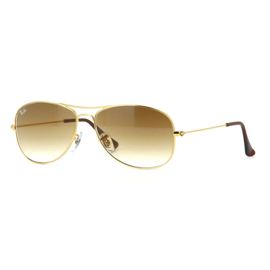 Ray-Ban RB3362 Cockpit Pilot Gold Brown Gradient Sunglasses