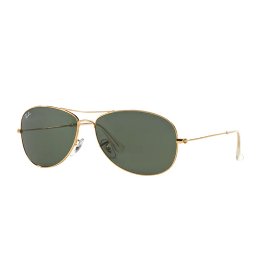 Ray-Ban RB3362 Cockpit Pilot Polarized Gold Sunglasses