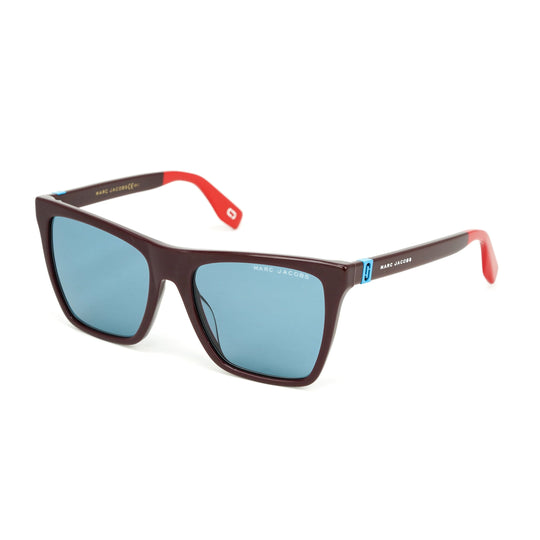 Marc Jacobs Women's  Square Sunglasses Burgundy Blue Marc 349/S LHF
