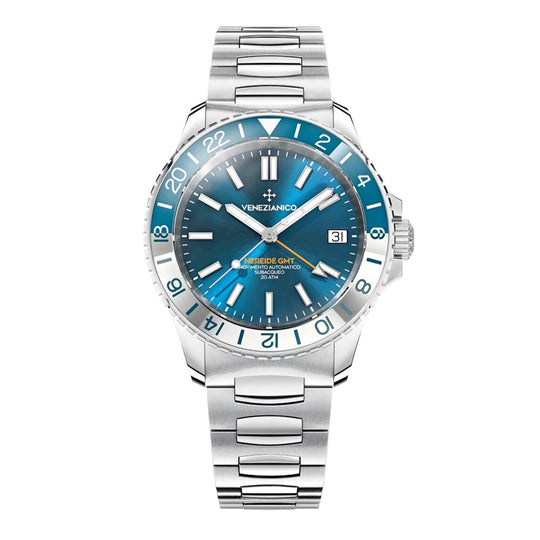 Venezianico Automatic Watch Nereide GMT Blue 3521502C