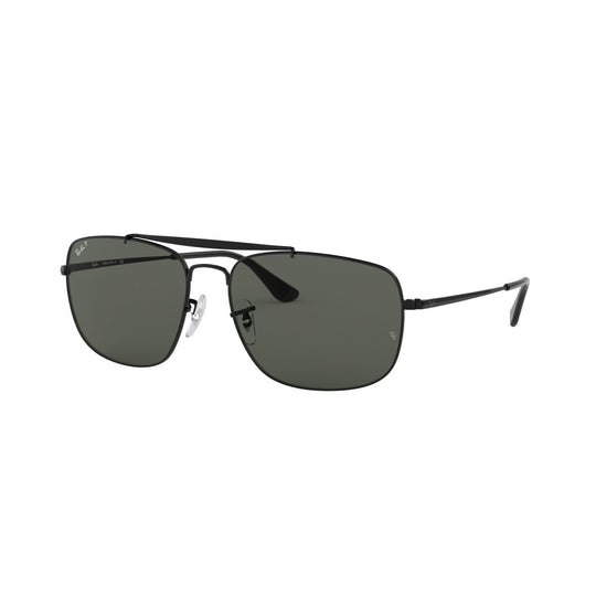 Ray-Ban Colonel RB3560 Polarised Black Green Sunglasses