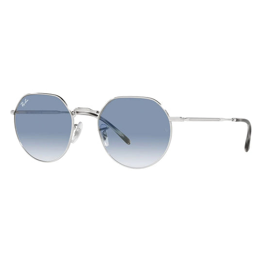 Ray-Ban Jack RB3565 Silver Blue Gradient Sunglasses