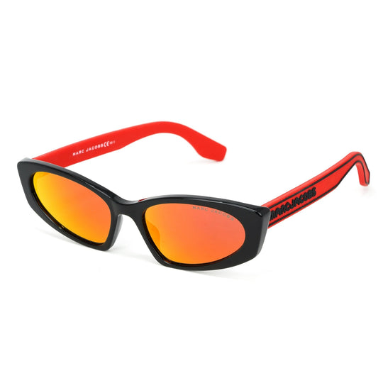 Marc Jacobs Women's Sunglasses Angular Black Peach Marc 356/S C9A