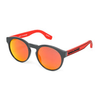 Marc Jacobs Unisex Round Sunglasses Grey Red Mirror Marc 358/S KB7